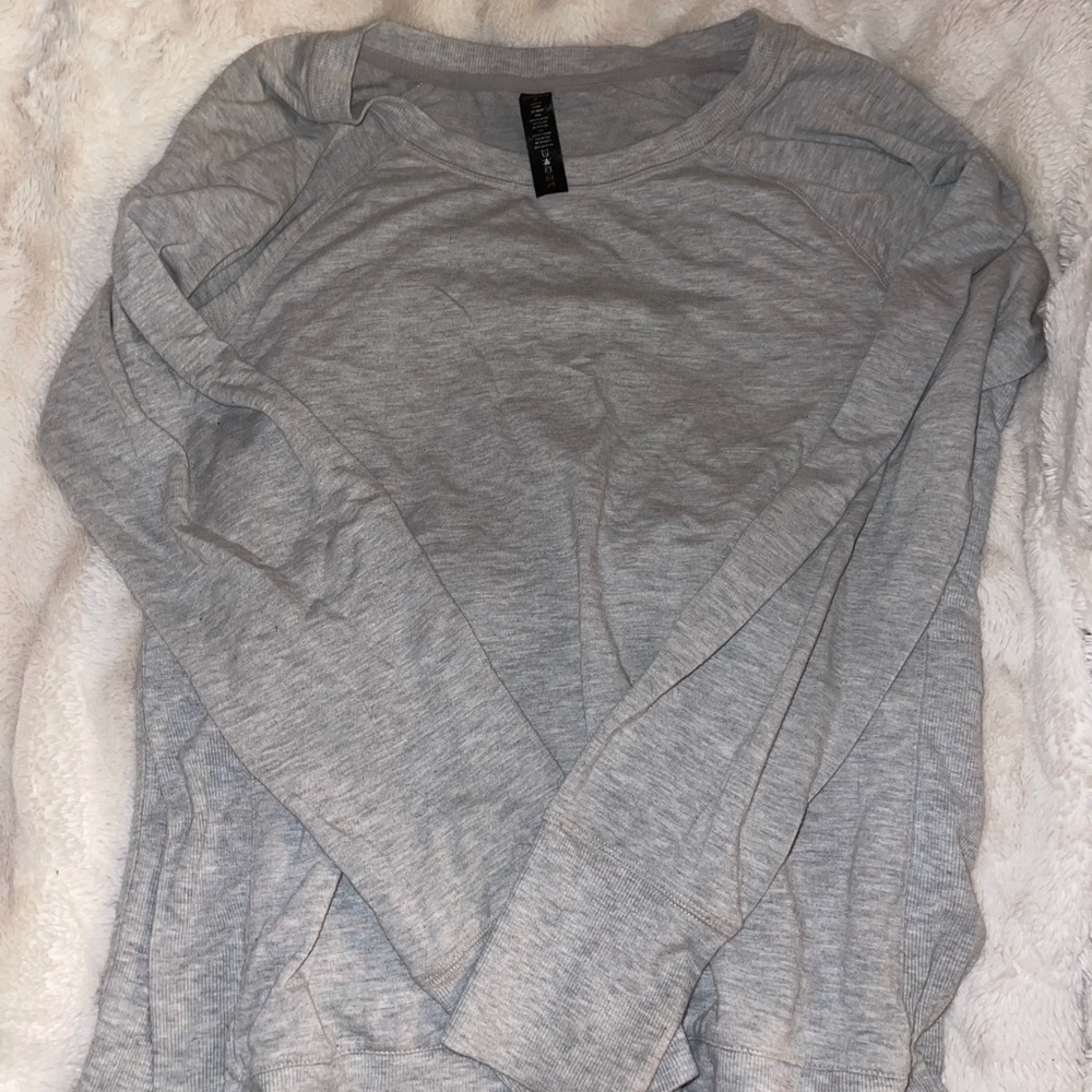 grey sweater
